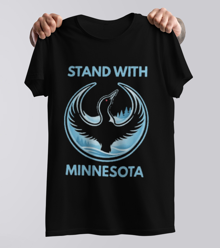 Stand With Minnesota Loon T-Shirt