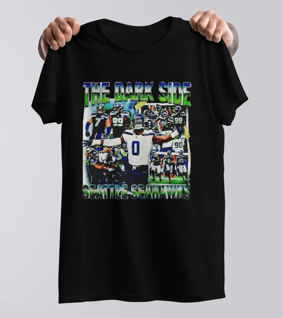 The Dark Side Seattle Seahawks Football Game Day Defense T-Shirt