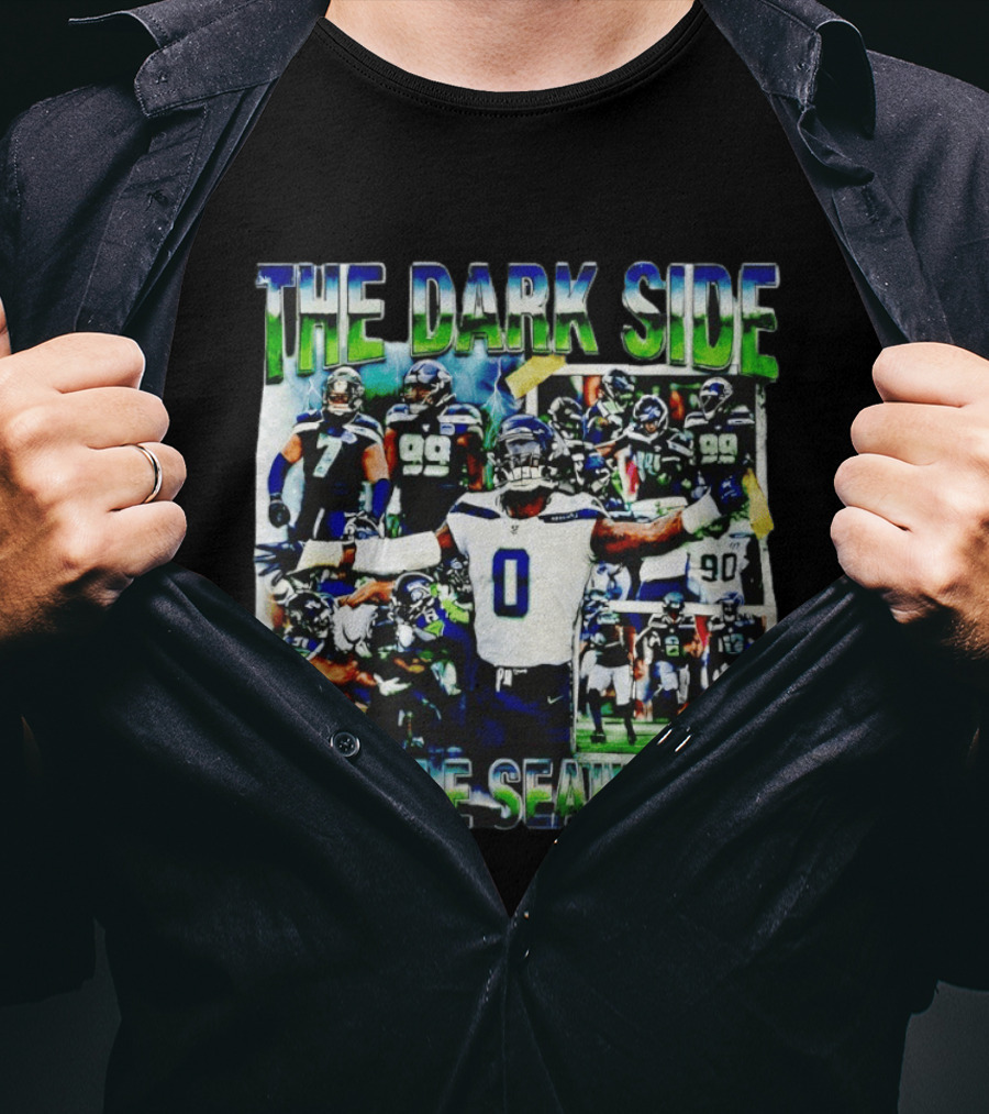 The Dark Side Seattle Seahawks Football Game Day Defense T-Shirt