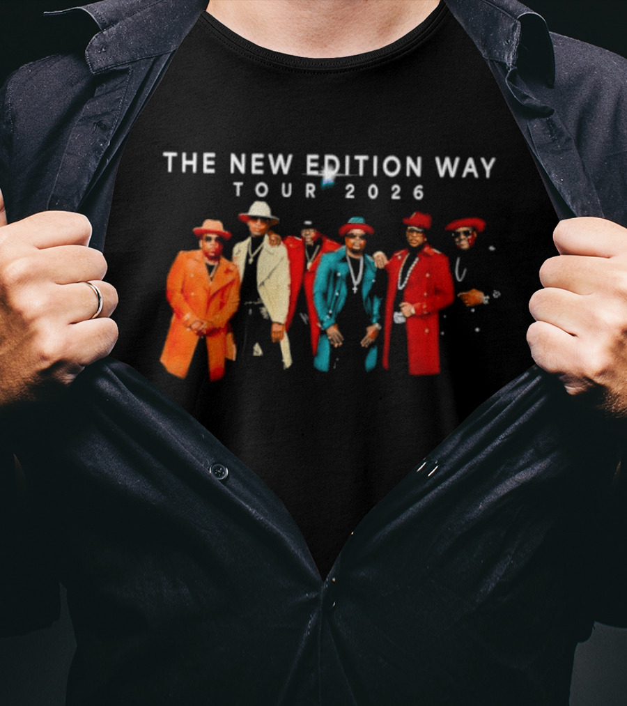 The New Edition Way Tour 2026 Concert Fashion T-Shirt
