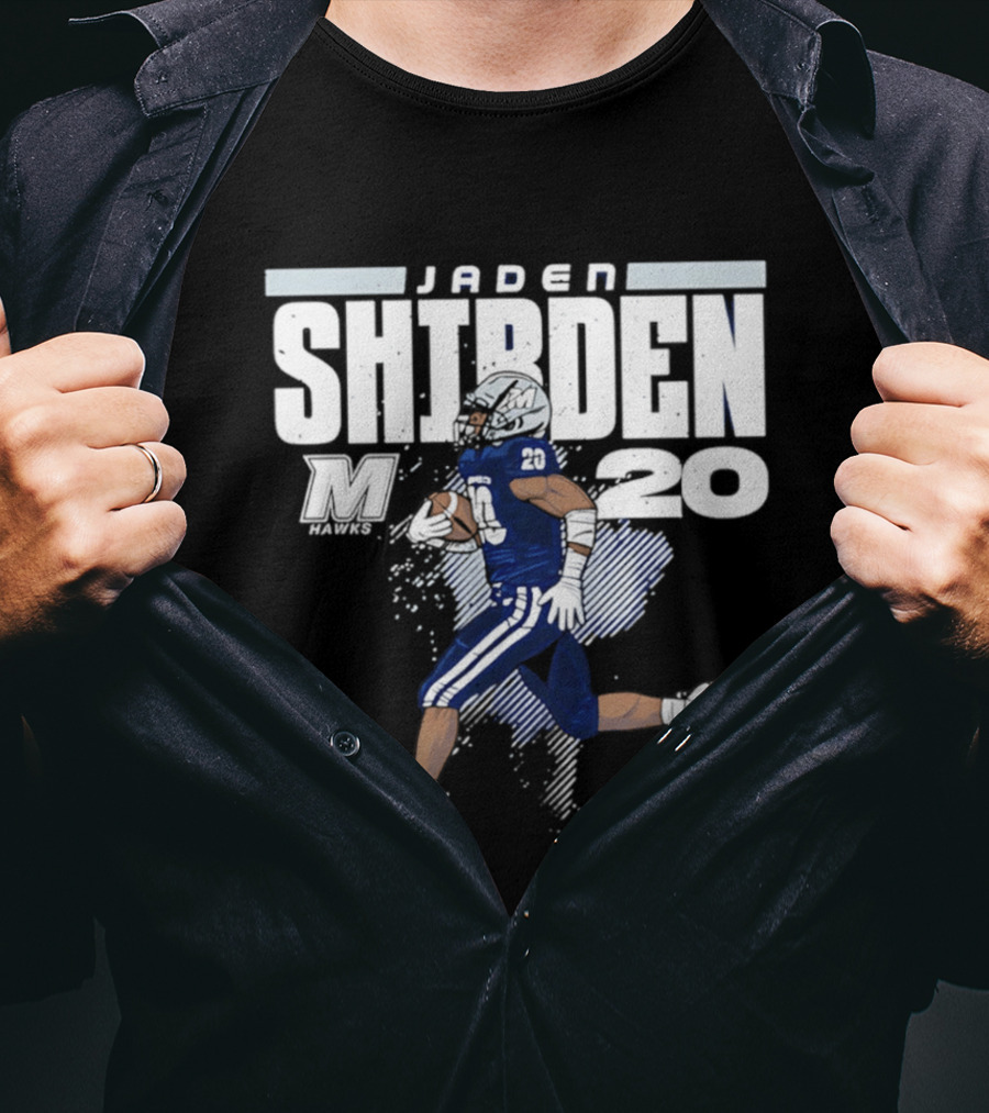 Jaden Shirden Monmouth NCAA Football 20 T-Shirt