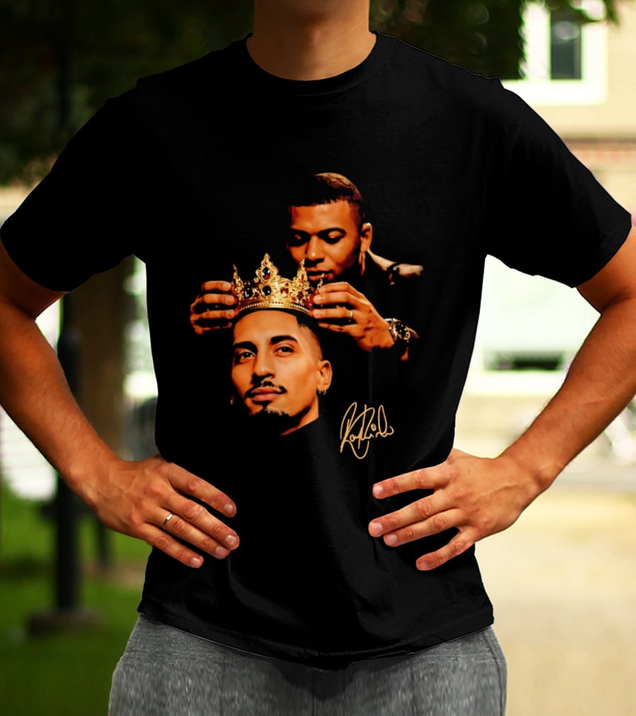 Raphinha And Kylian Mbappé Crown Moment 2026 T-Shirt