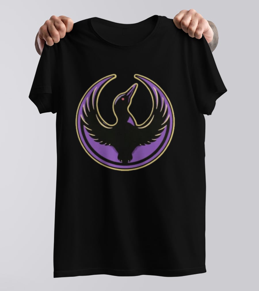 Rebel Loon Minnesota Rebel Alliance Purple Loon T-Shirt