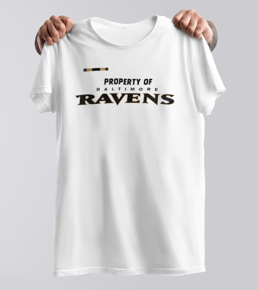 Property Of Baltimore Ravens NFL Team Gear T-Shirt