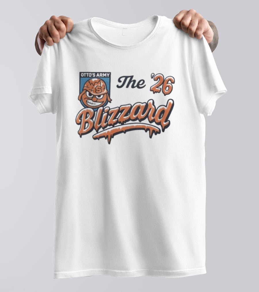 Otte's Army The '26 Blizzard W Smiley Helmet T-Shirt
