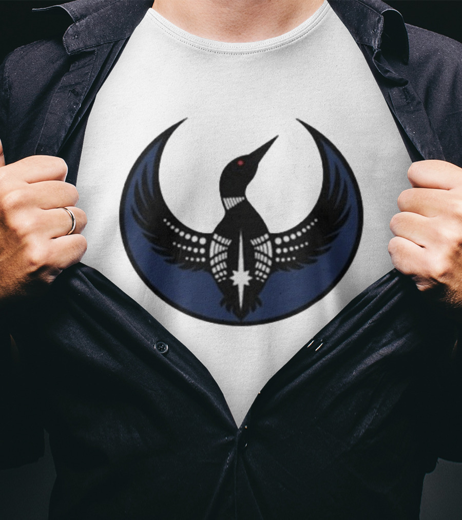 Minnesota Rebel Loon Starbird T-Shirt