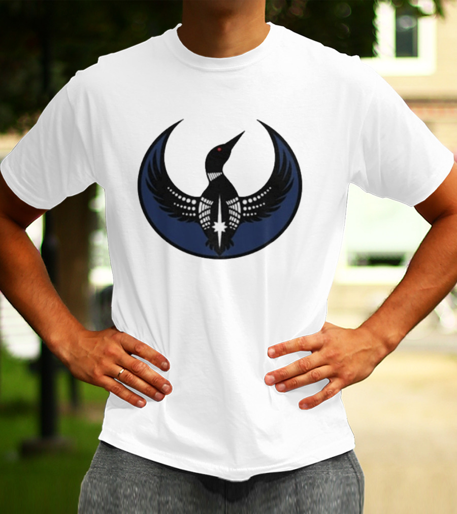 Minnesota Rebel Loon Starbird T-Shirt