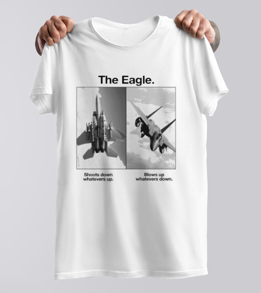 The Eagle F 14 Tomcat F 15 Eagle Fighter Jet Showdown T-Shirt