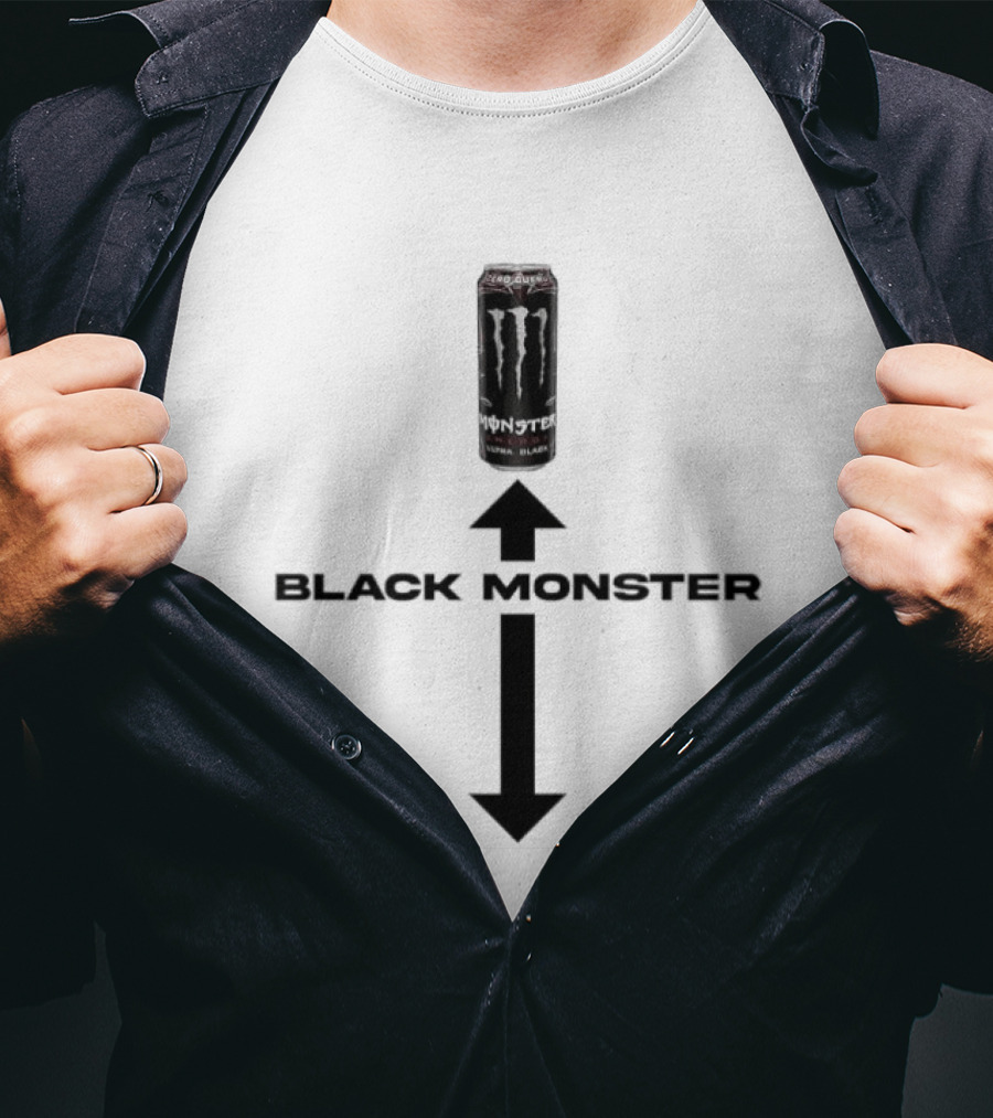 Zero Sugar Ultra Black Monster Energy Drink T-Shirt