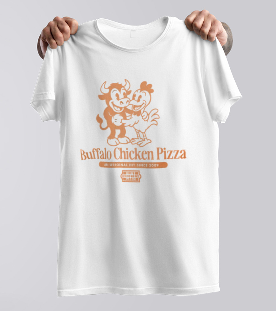 Buffalo Chicken Pizza An Original Hit Since 2009 Cartoon Characters T-Shirt