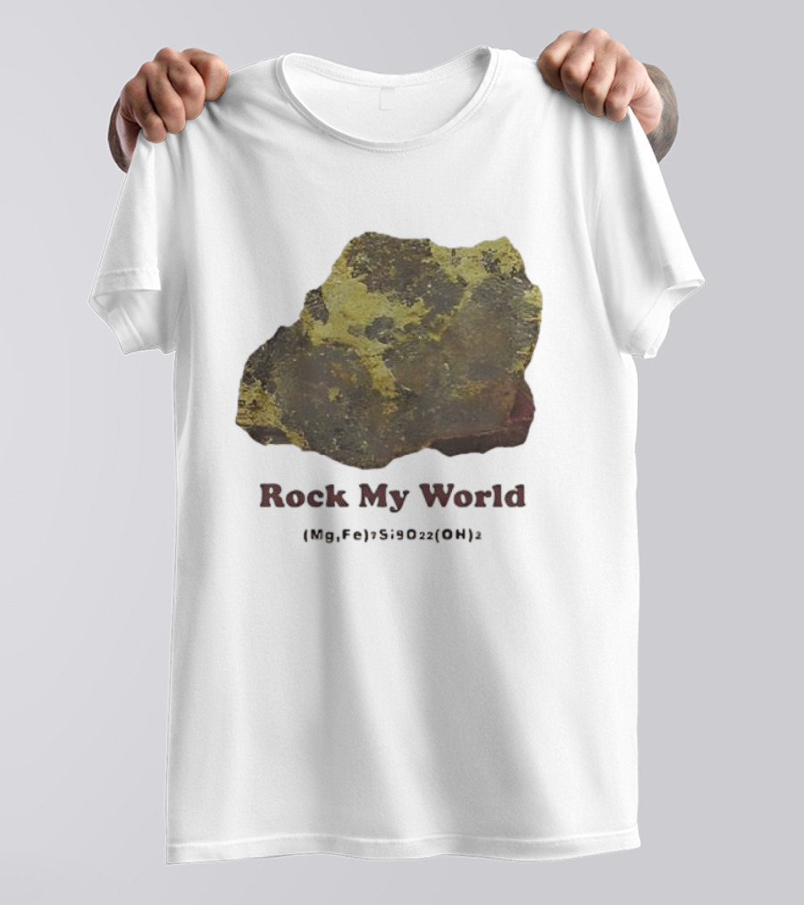 Rock My World MgFe Hydroxide Formula T-Shirt