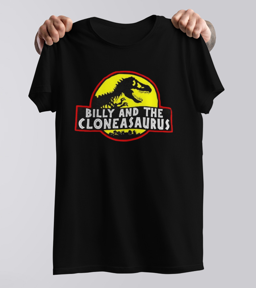 Billy And The Cloneasaurus Dinosaur Park T-Shirt