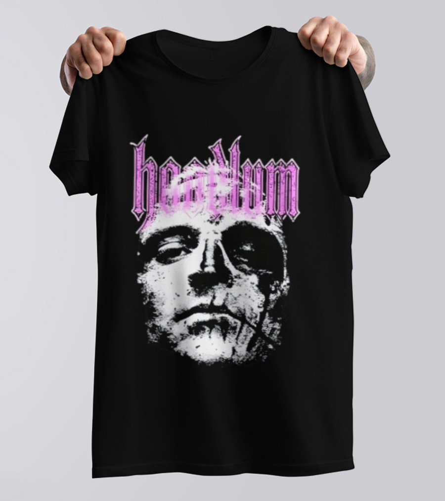 Hoodlum Gothic Style Rough Face T-Shirt