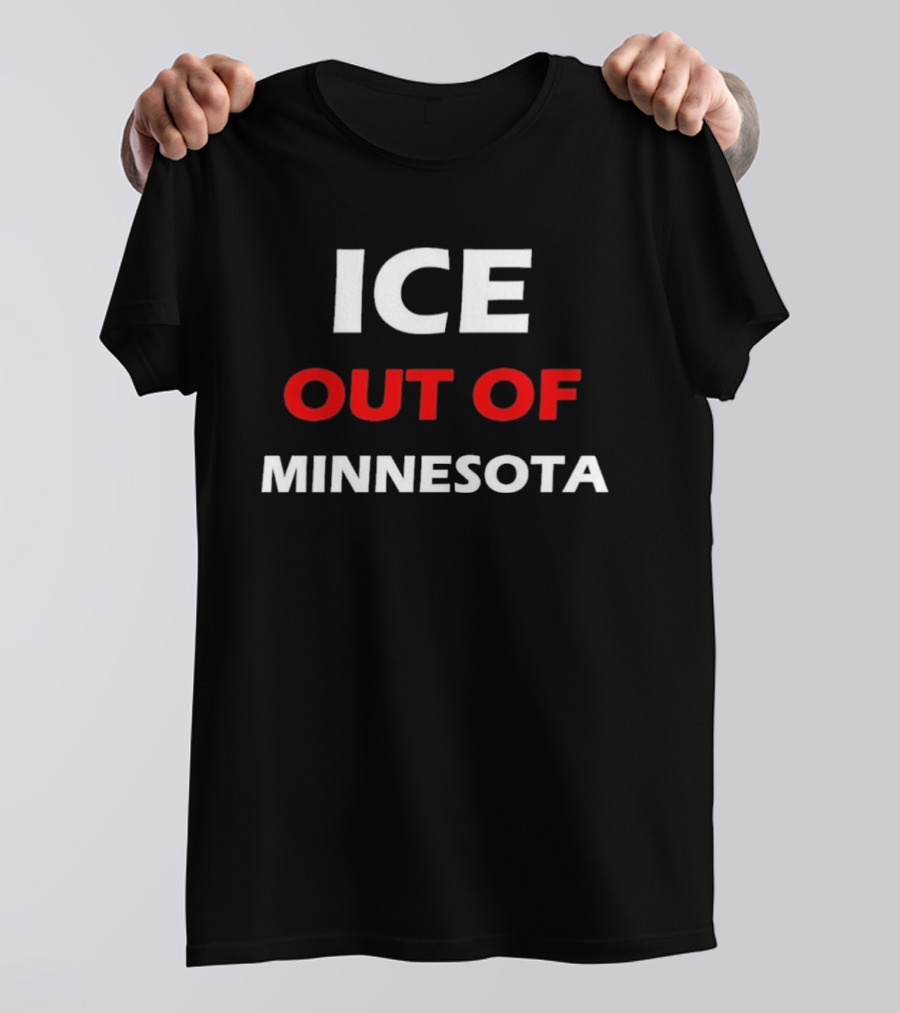 ICE Out Of Minnesota Protest T-Shirt