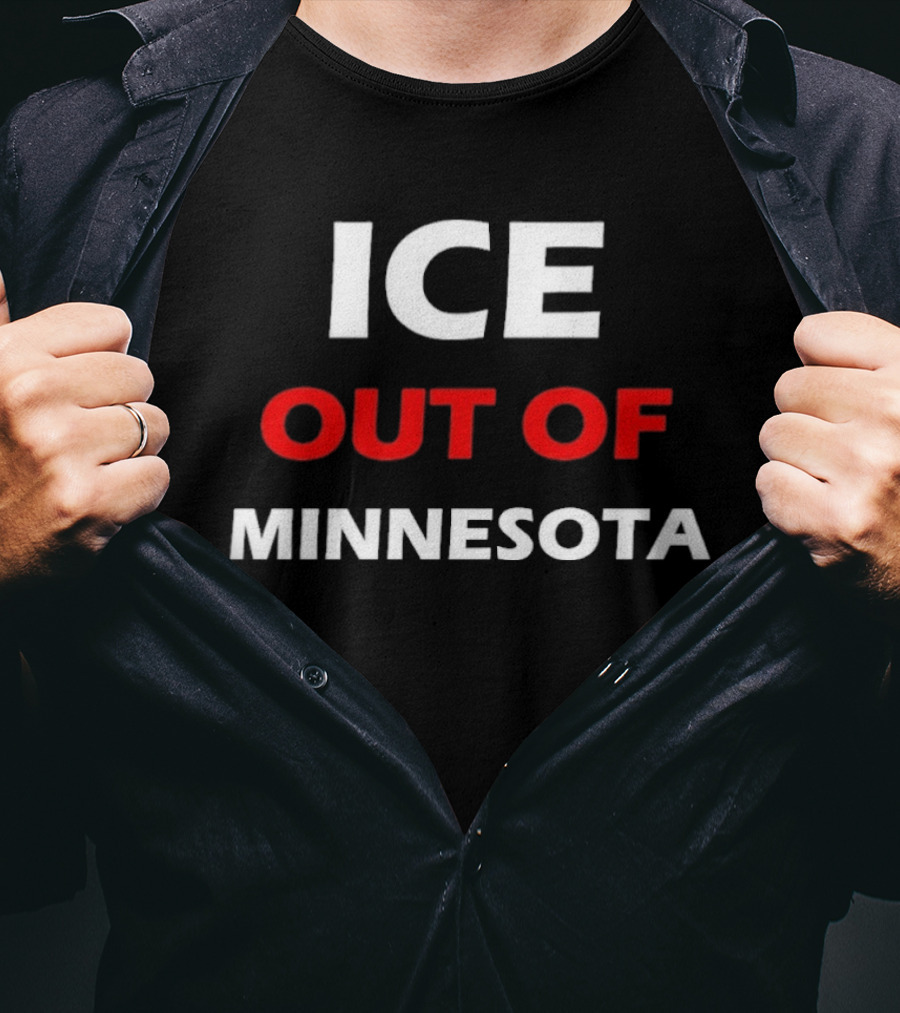 ICE Out Of Minnesota Protest T-Shirt