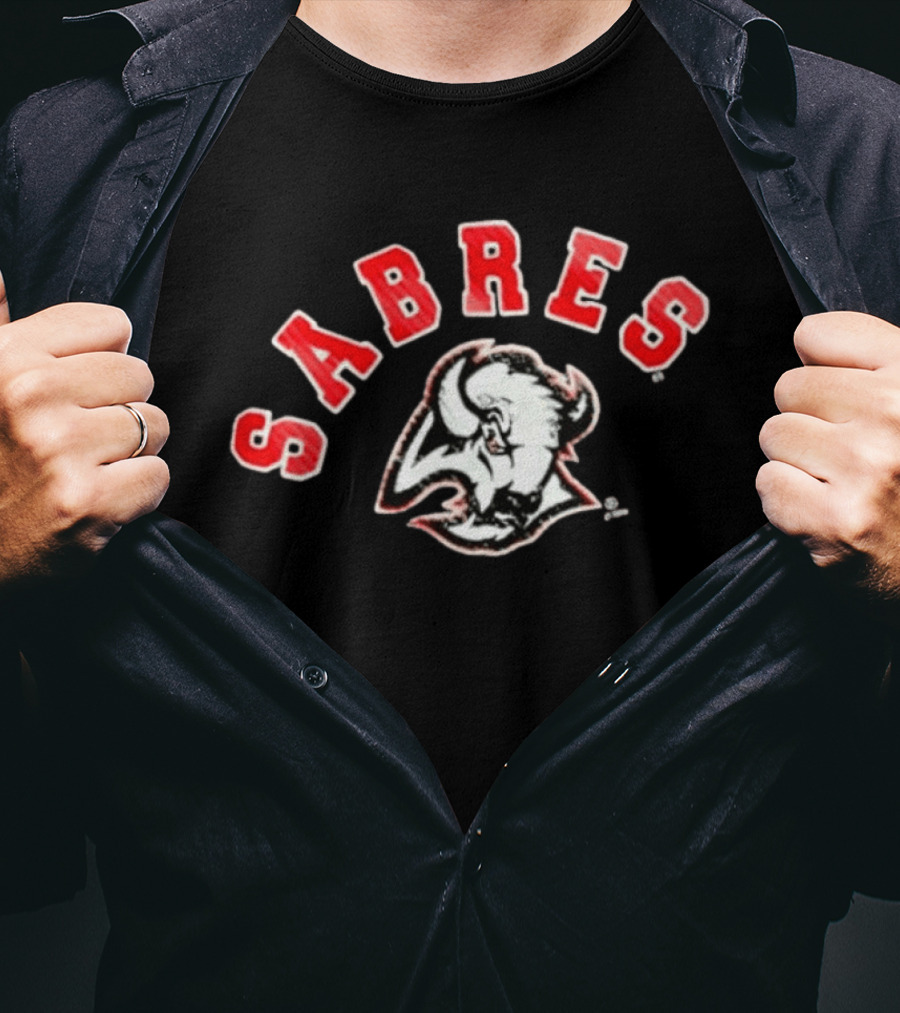 Sabres Vintage Buffalo Hockey T-Shirt