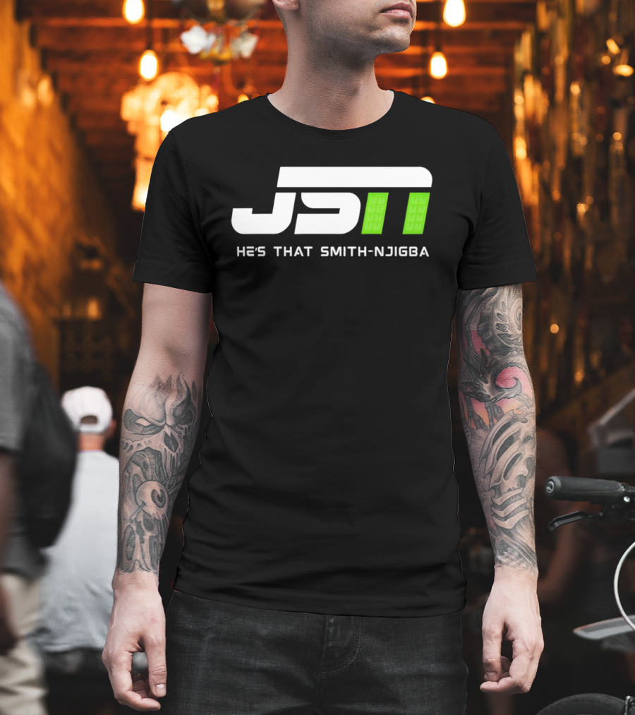 JSN He's That Smith Njigba Seattle Seahawks Football T-Shirt