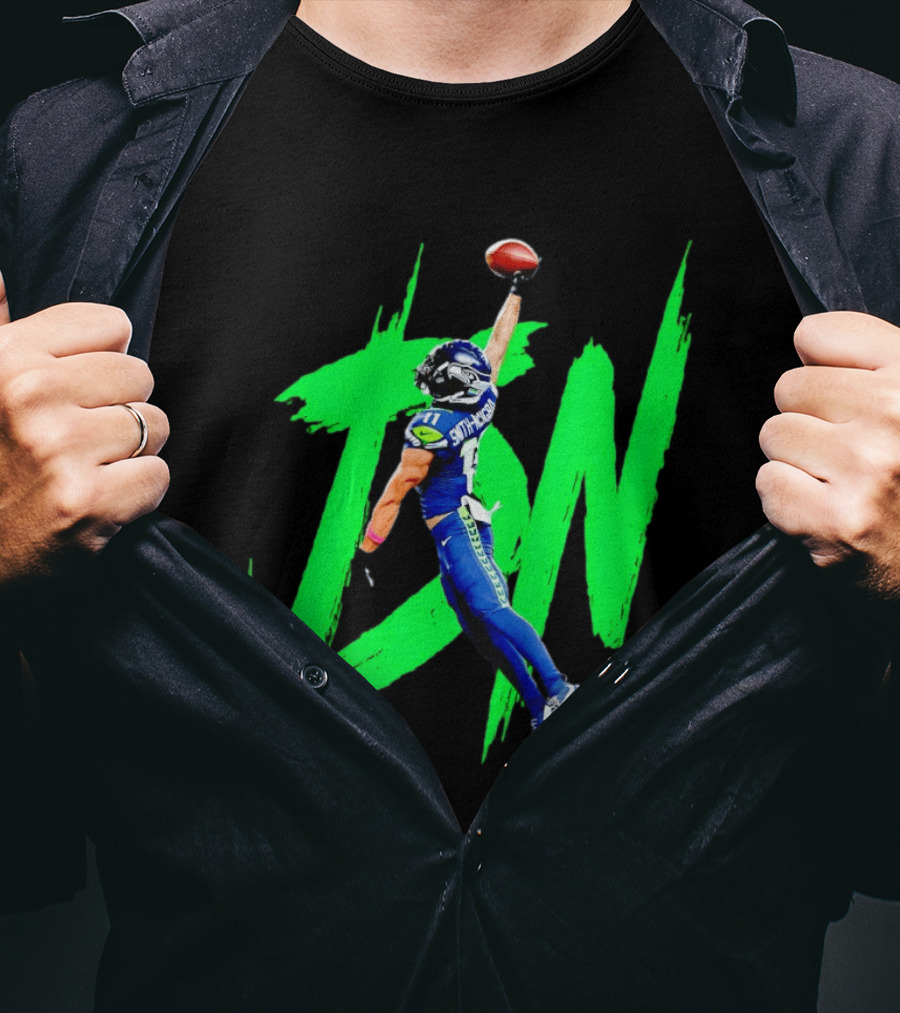 JSN Jaxon Smith Njigba Seattle Seahawks Football 2025 T-Shirt