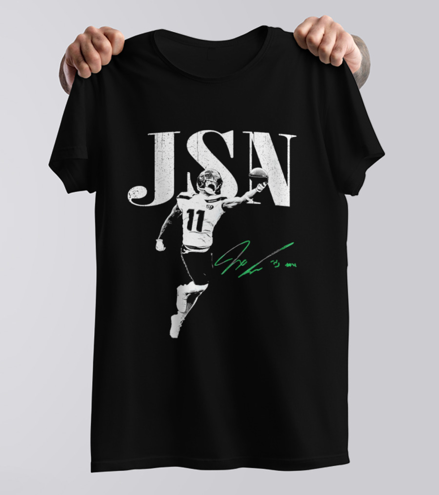 Jaxon Smith Njigba JSN Seattle Seahawks Football Signature T-Shirt