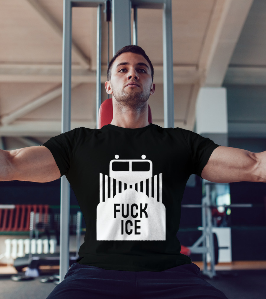 Fuck Ice Detention Abolition Protest Message T-Shirt