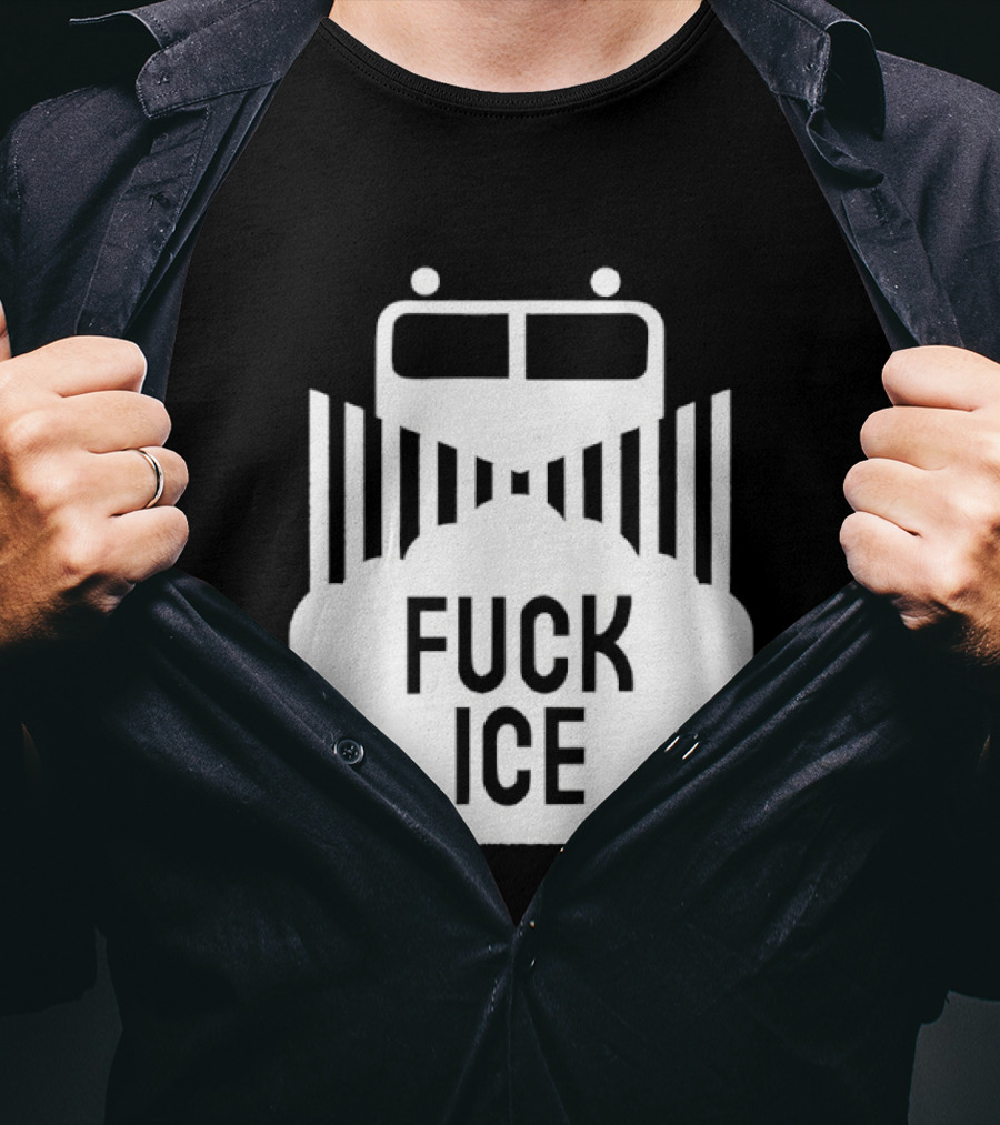 Fuck Ice Detention Abolition Protest Message T-Shirt
