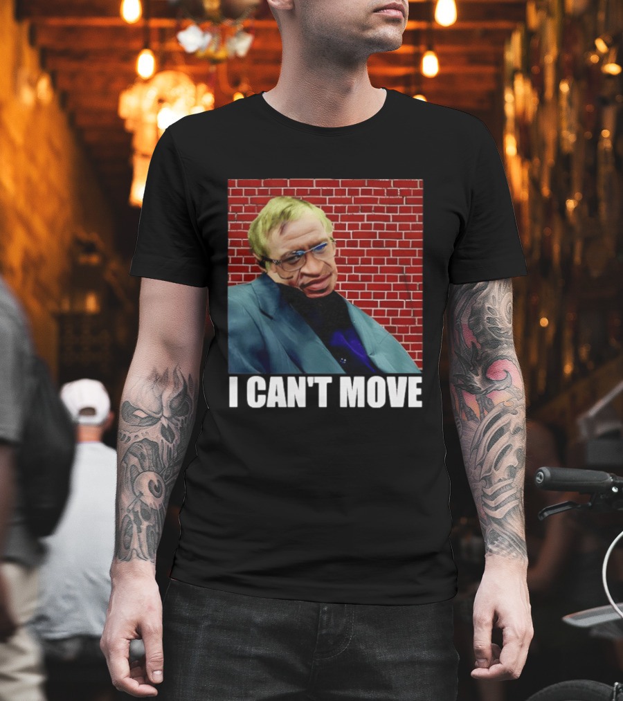George Floyd Stephen Hawking I Can’t Move T-Shirt