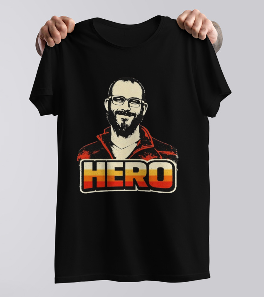 Hero Alex Pretti Minneapolis 2026 ICE Shooting Protest Hero T-Shirt