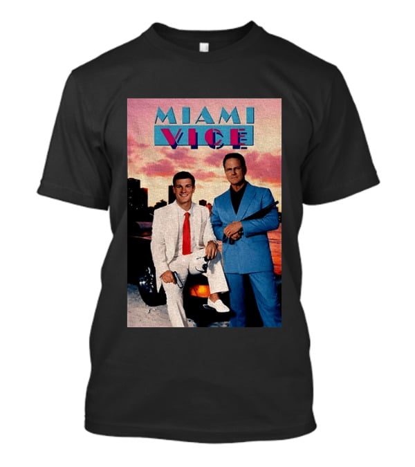 Miami Vice Indiana Hoosiers Football Fernando Mendoza Curt Cignetti T-Shirt