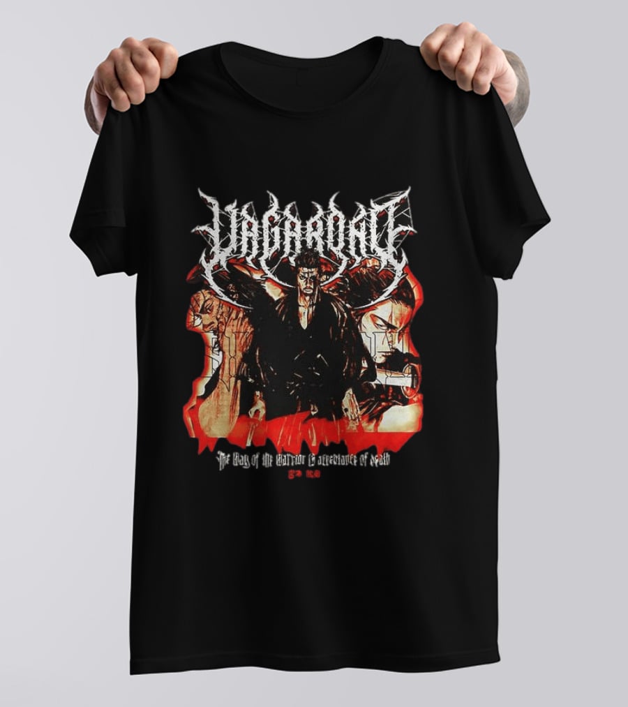 Vagabond Warrior Resolute Acceptance Of Death Manga T-Shirt