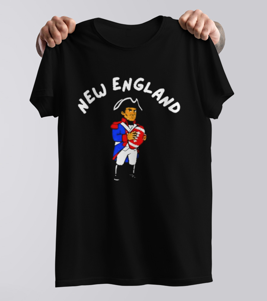 New England Patriots Football Mascot Colonial T-Shirt