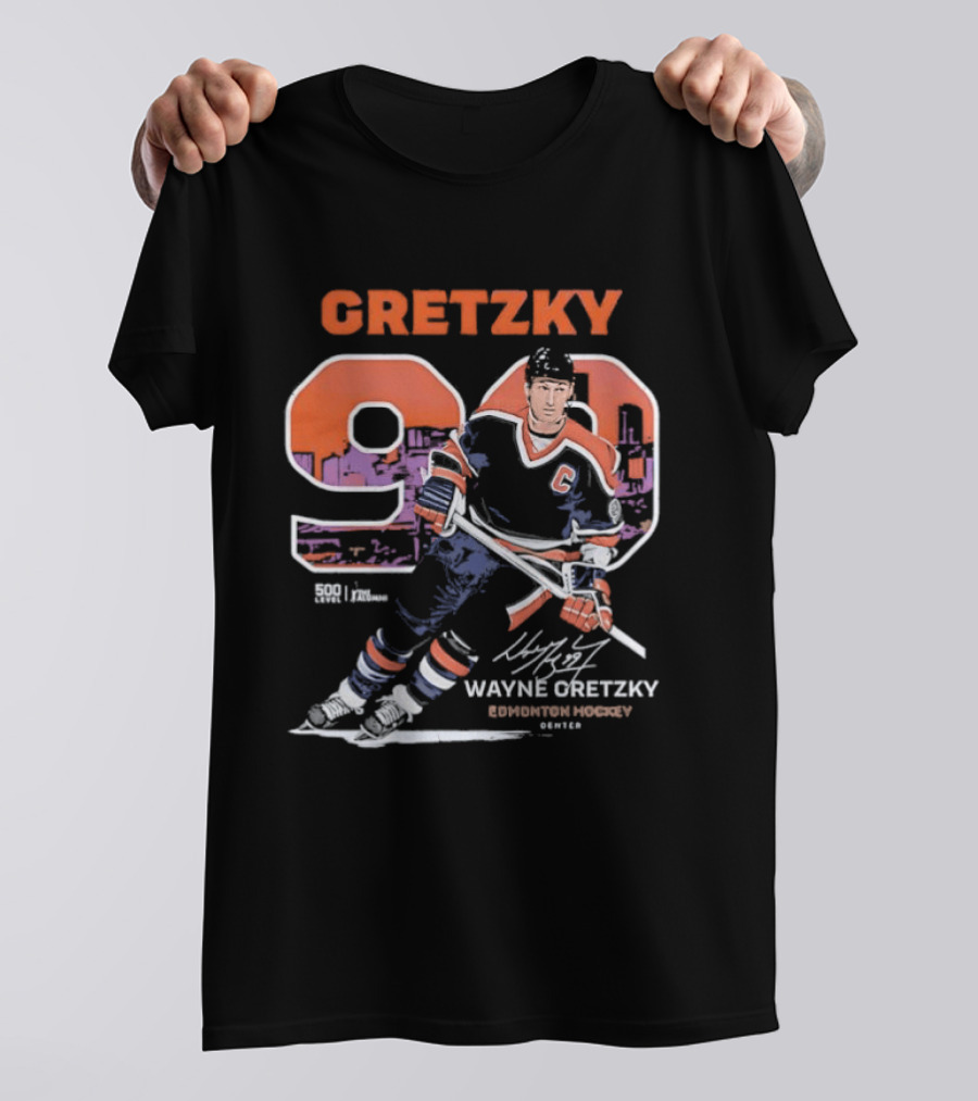 Wayne Gretzky 99 Edmonton Hockey T-Shirt