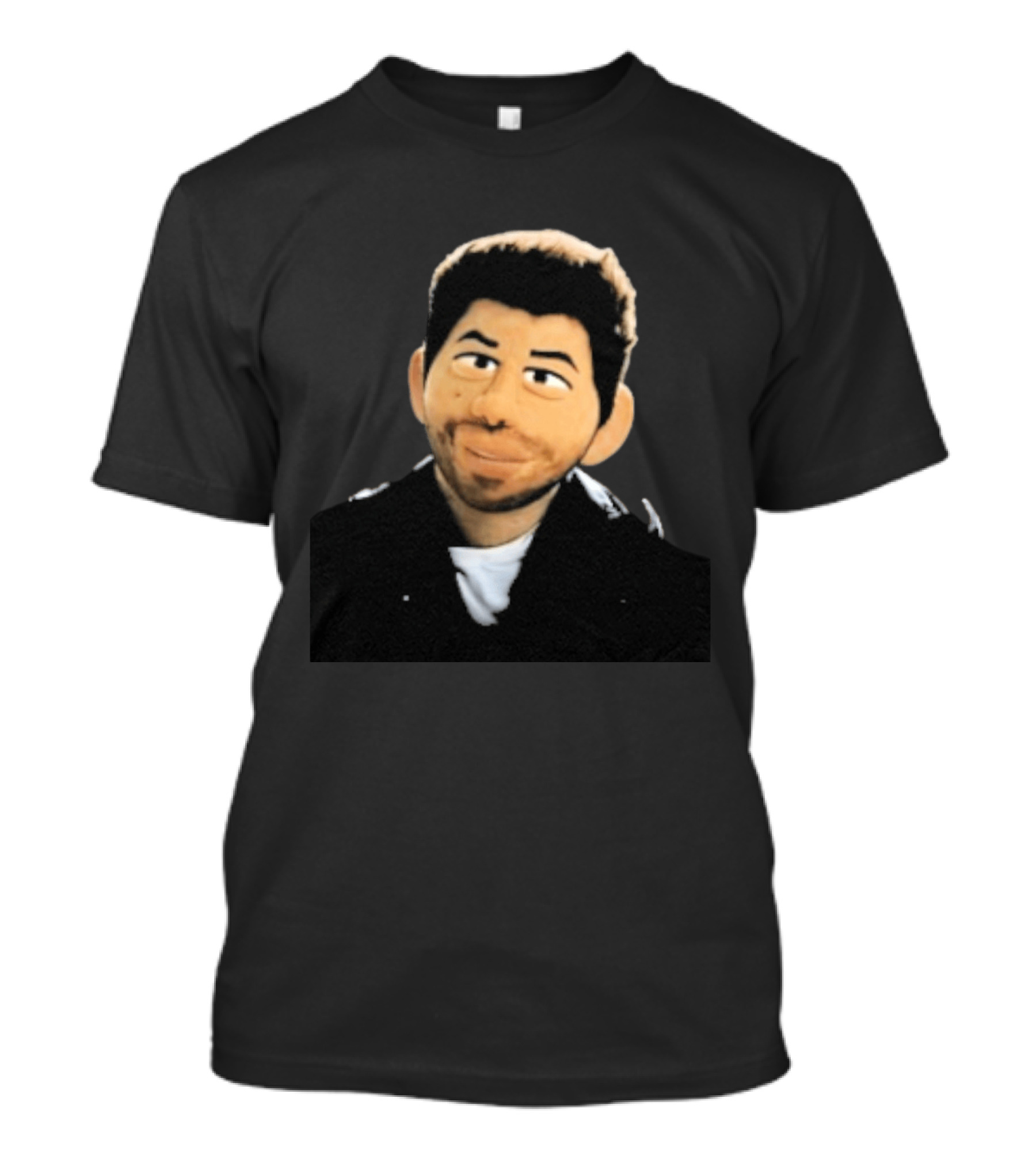 Nick Jonas J.N. Puppet Caricature T-Shirt