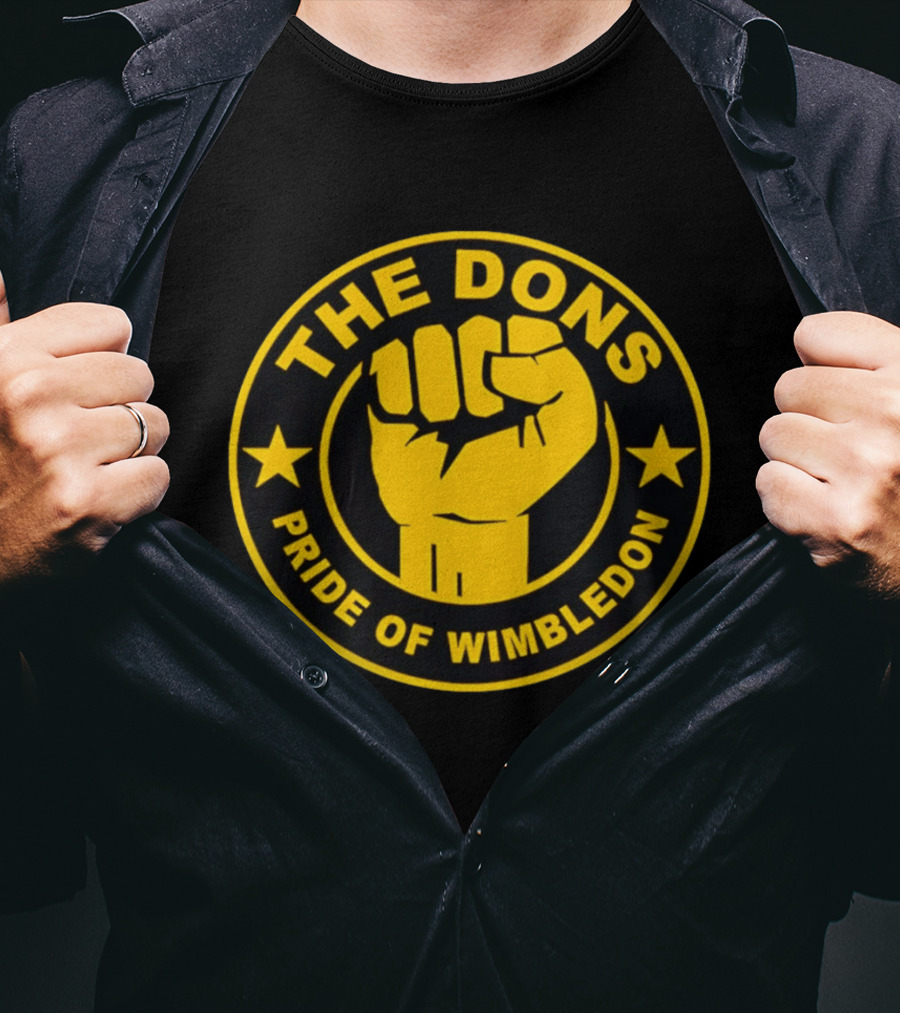 AFC Wimbledon The Dons Pride Of Wimbledon Fist T-Shirt
