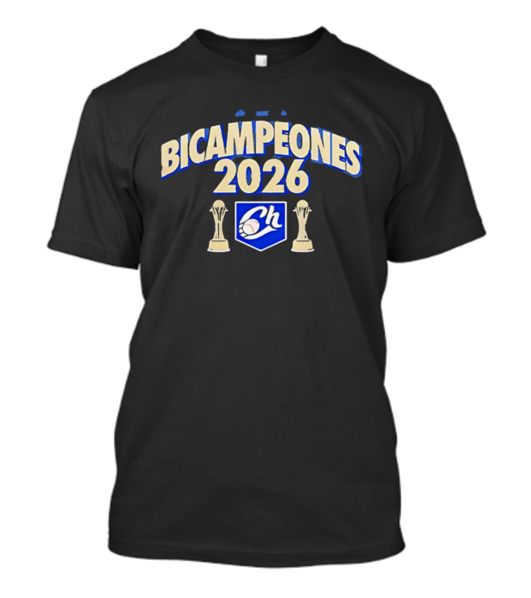 Charros De Jalisco BICAMPEONES 2026 CAMISETA CAMPEONES LMP 25 26 T-Shirt