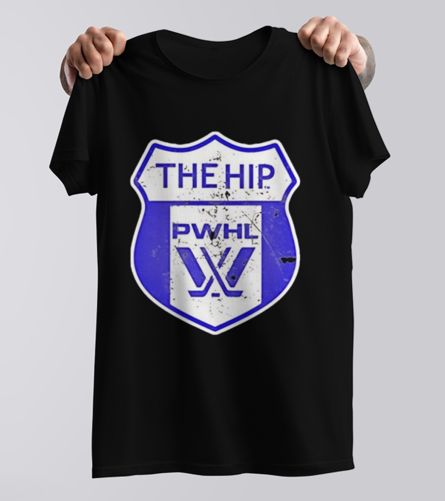 THE HIP PWHL Vintage Hockey T-Shirt