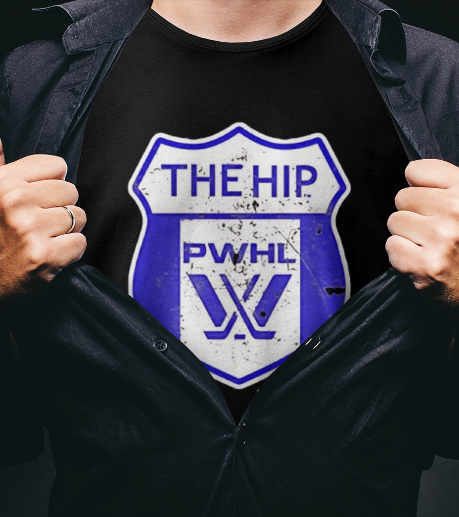 THE HIP PWHL Vintage Hockey T-Shirt