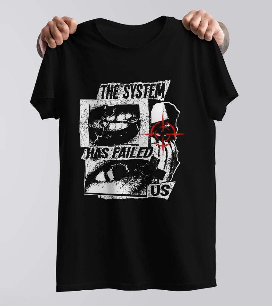 The System Has Failed US Target Visual Motif T-Shirt