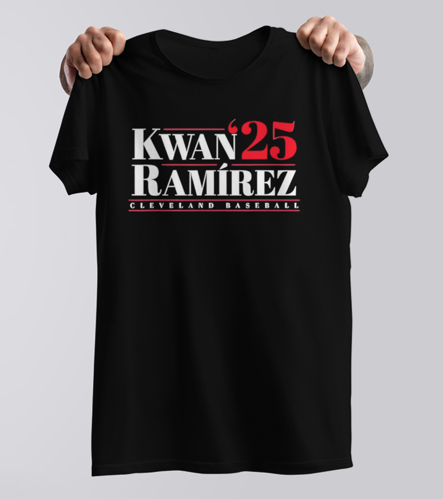 Kwan Ramírez '25 Cleveland Baseball T-Shirt