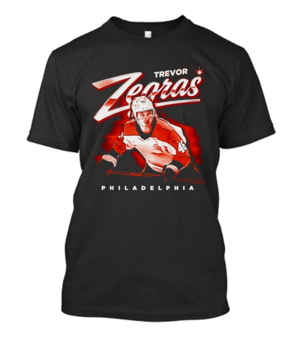 Trevor Zegras Philadelphia Hockey T-Shirt