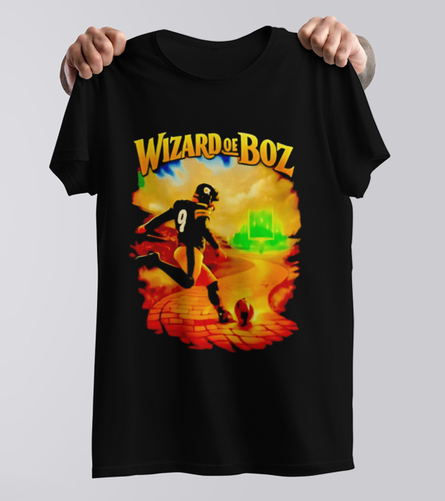Wizard Of Boz Chris Boswell Pittsburgh Steelers Football Kicker Fantasy T-Shirt