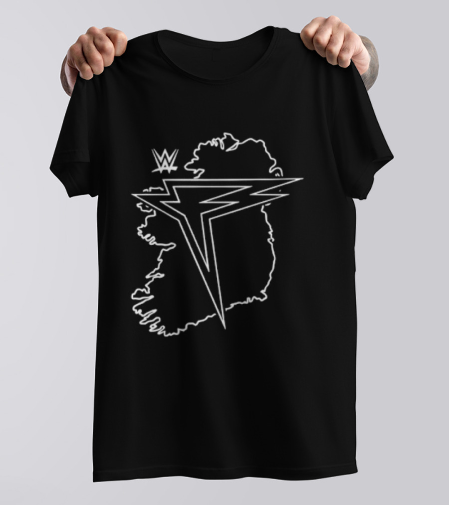 WWE Balor Country Ireland Map T-Shirt