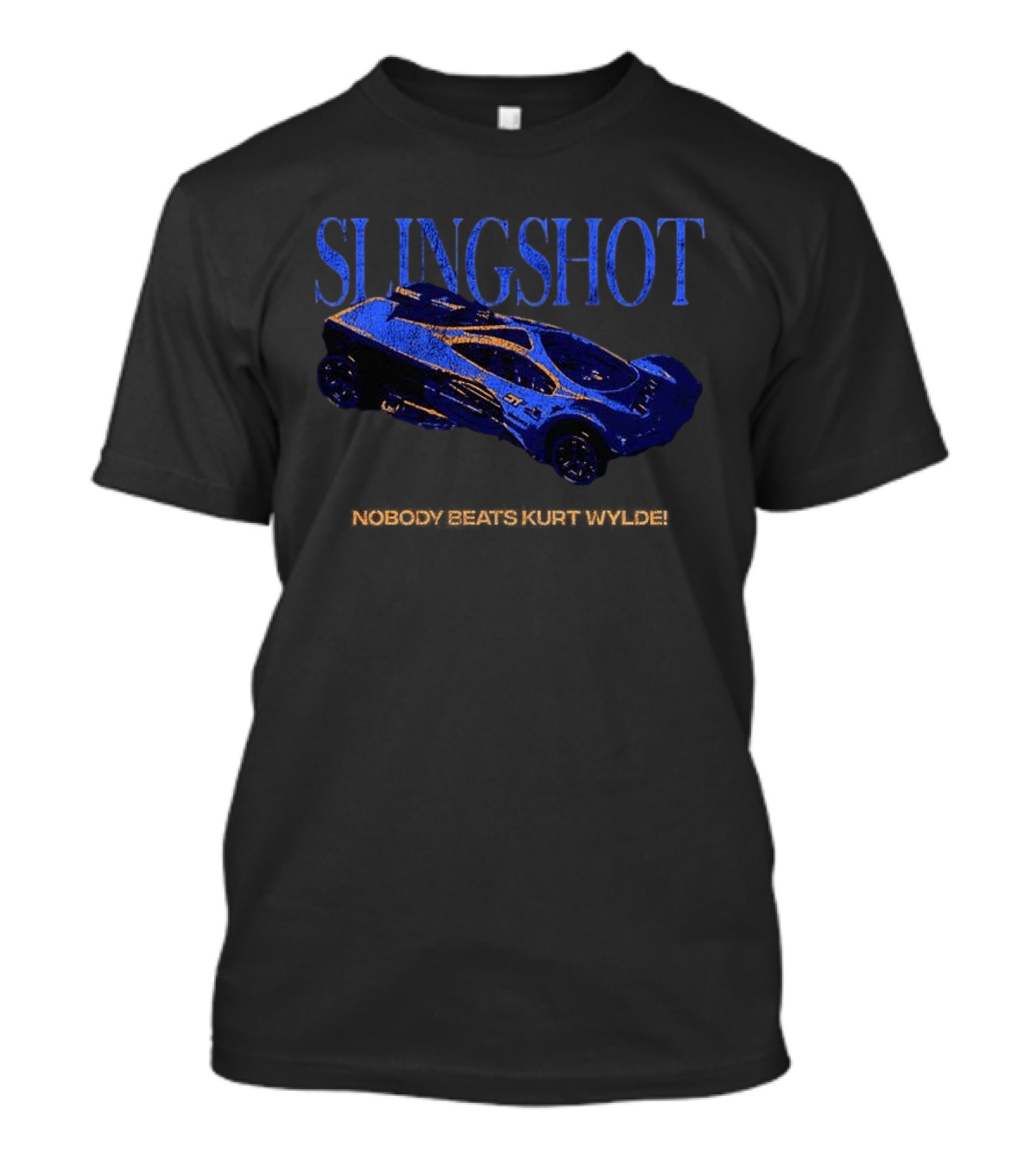 SLINGSHOT Nobody Beats Kurt Wylde Racing Car T-Shirt