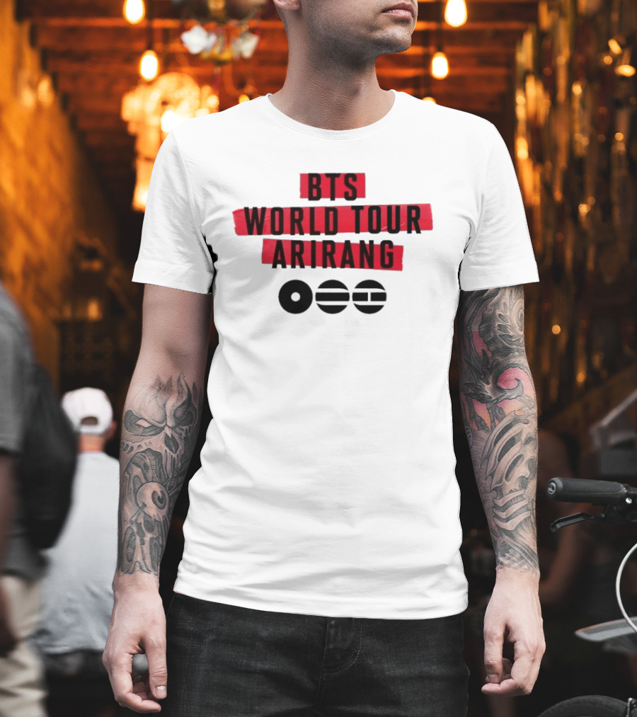 BTS Arirang World Tour 2026 T-Shirt