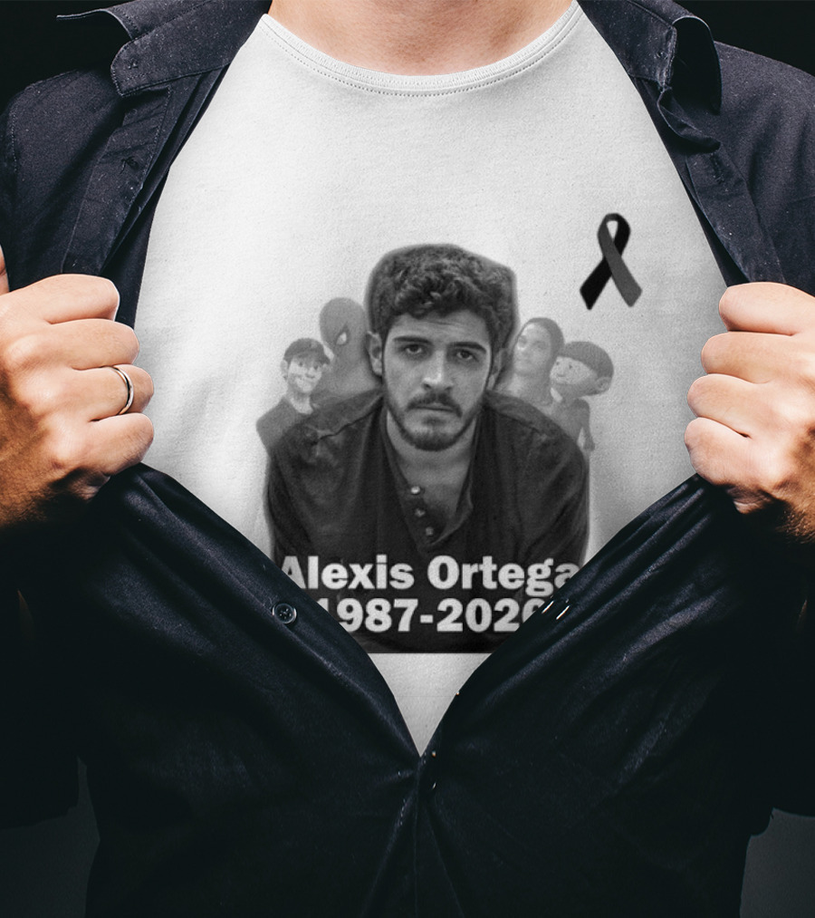 Rip Alexis Ortega Dead Voice Of Spider Man T-Shirt