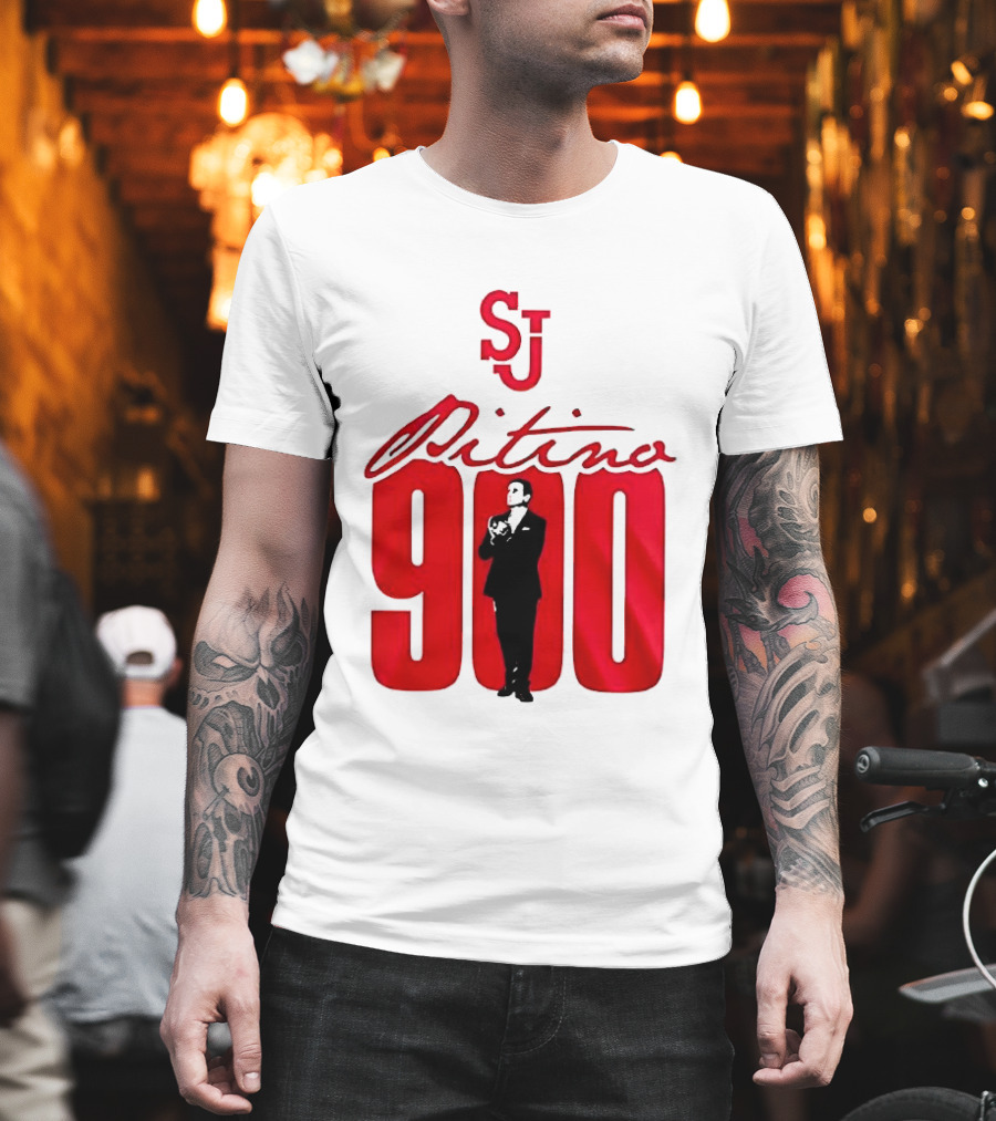 St. John's Rick Pitino 900 Victory Celebration 2026 T-Shirt