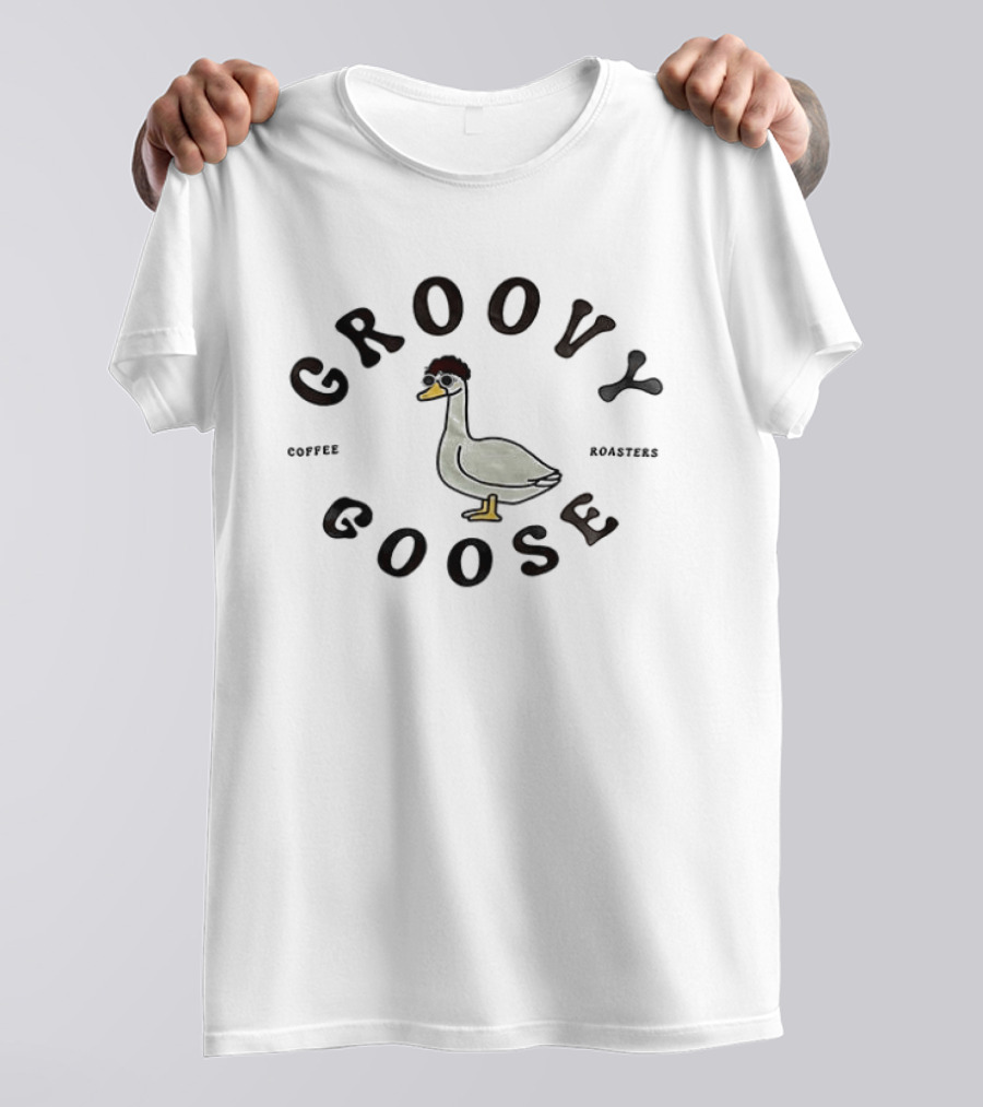 Groovy Goose Coffee Roasters Hip Goose T-Shirt