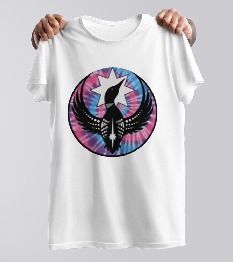 Rebel Alliance Loon Star Tie Dye Circle T-Shirt
