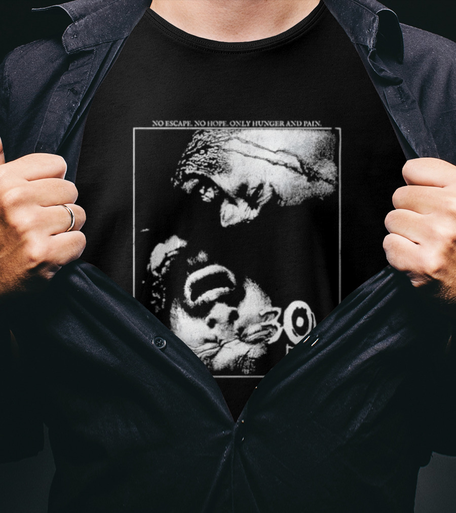 30 Days Of Night No Escape No Hope Only Hunger And Pain Graphic Novel Horror T-Shirt