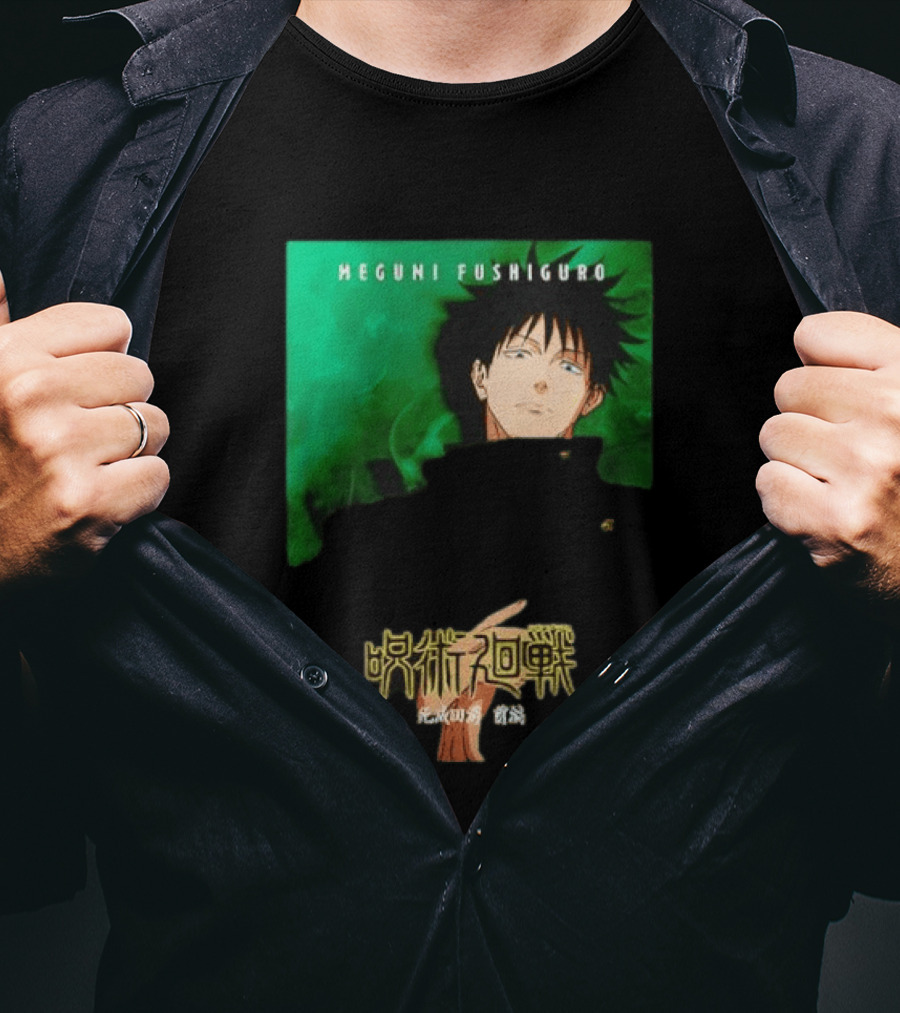 Jujutsu Kaisen Megumi Fushiguro The Culling Game Arc Season 3 T-Shirt