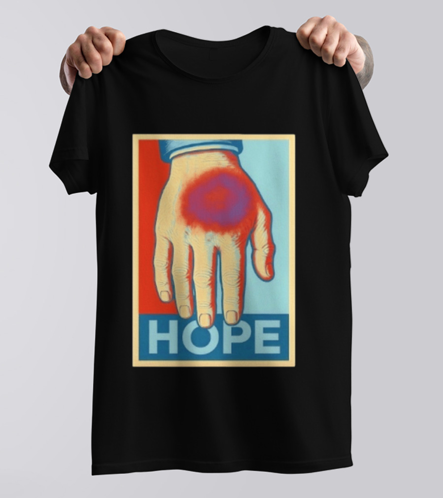 Trump Hope Hand Pop Art Style Springs Eternal T-Shirt